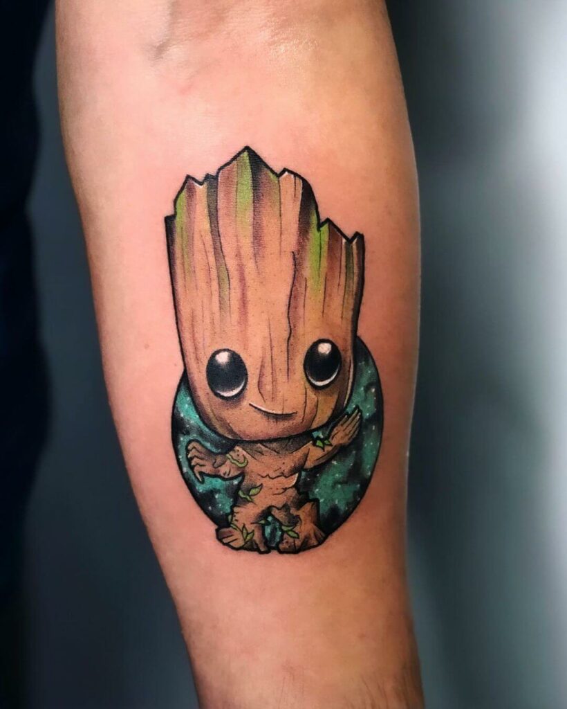 11+ Acuarela Tattoo Ideas That Will Blow Your Mind! 11 Watercolour Groot Tattoo