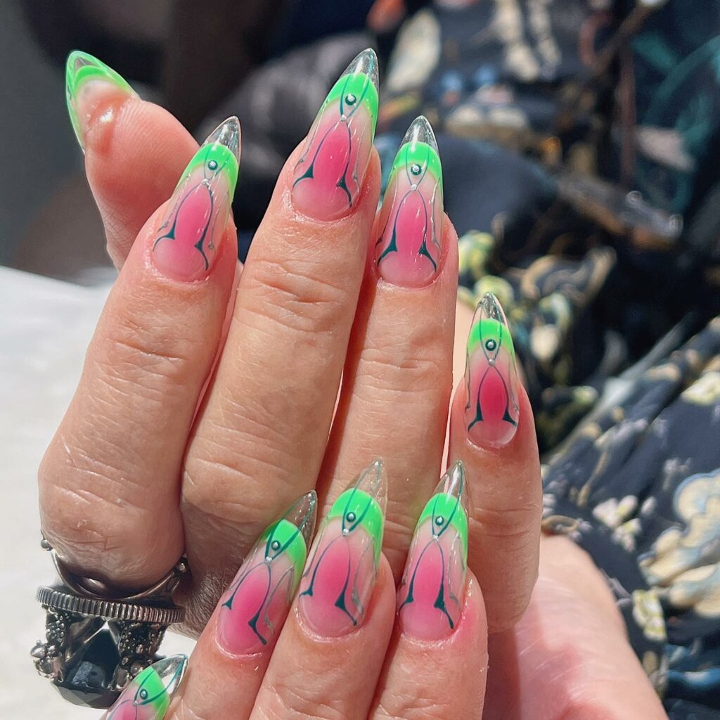29 LATEST WATERMELON NAIL DESIGNS TO TRY IN 2024! 23 Watermelon Clear Nails Fusion