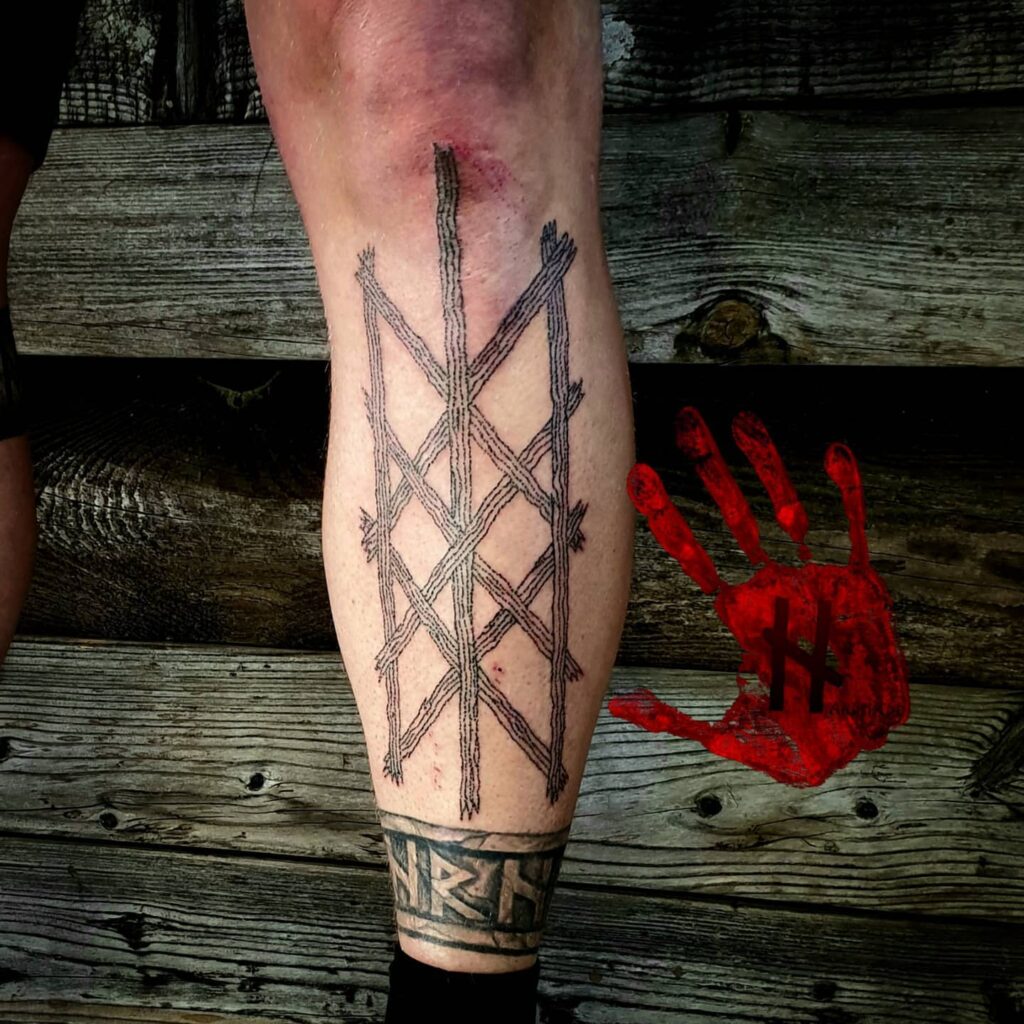 15+ Tattoo Viking Symbols That Will Blow Your Mind! 18 Web Of Wyrd Symbol Tattoo