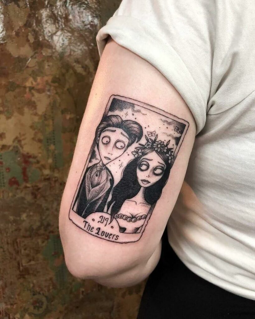 11+ Corpse Bride Tattoo Ideas That Will Blow Your Mind! 15 Wedding Corpse Bride Tattoo