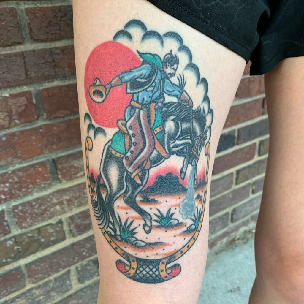 14+ Western Tattoo Ideas To Inspire You! 18 Western Culture Tattoo