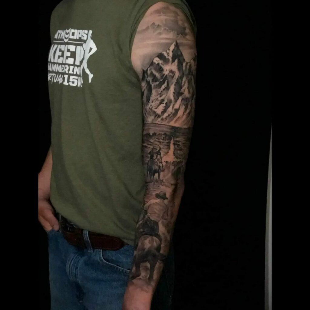 14+ Western Tattoo Ideas To Inspire You! 16 Western Tattoo Sleeve