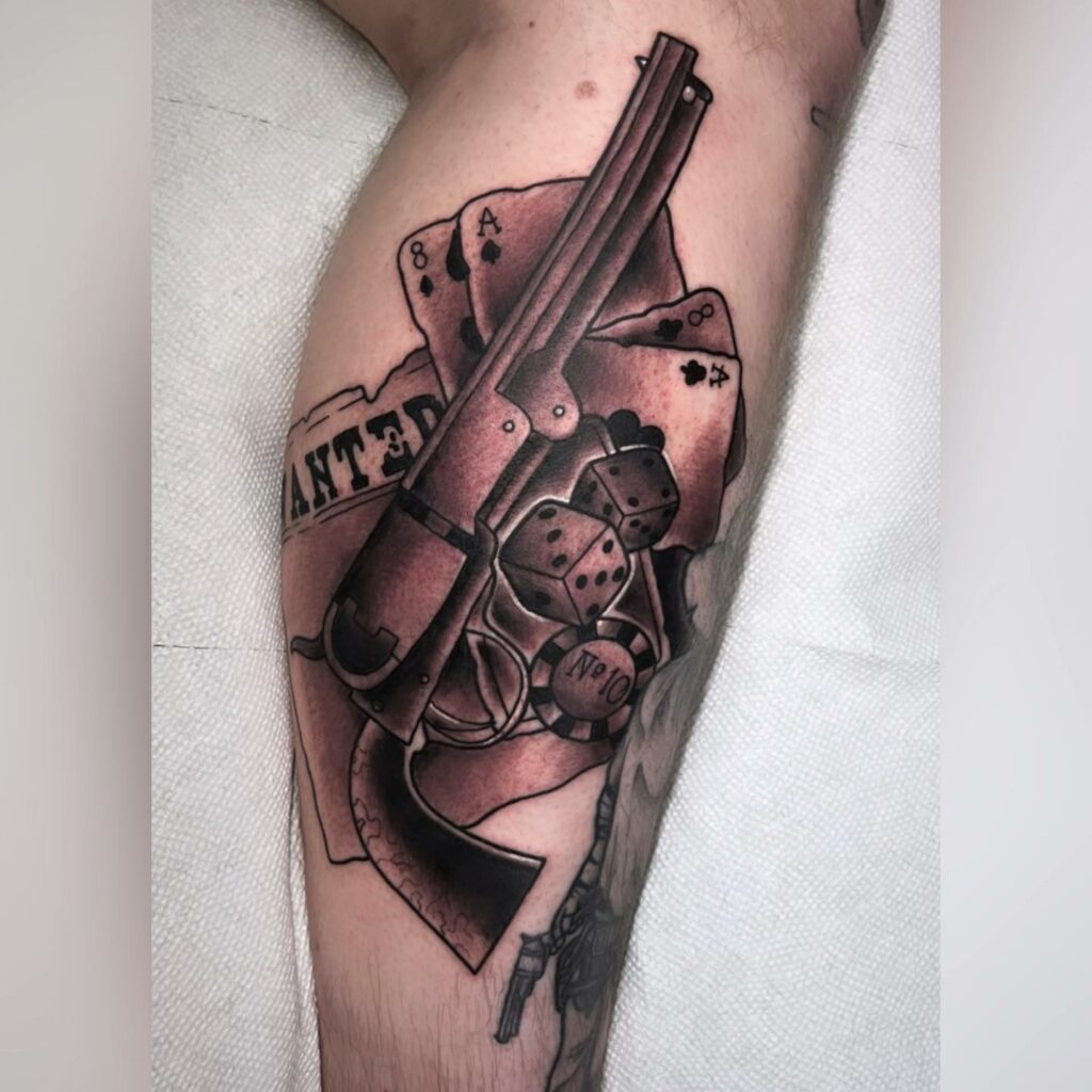 14+ Western Tattoo Ideas To Inspire You! 14 Western Traditional Tattoo