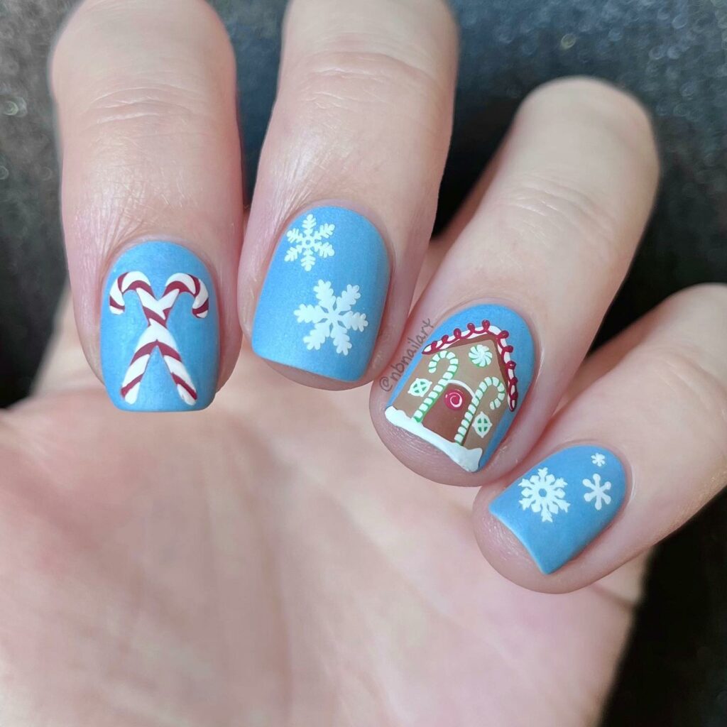 44 Latest Snowflake Nail Ideas To Try In 2024! 46 Whimsical Winter Wonderland