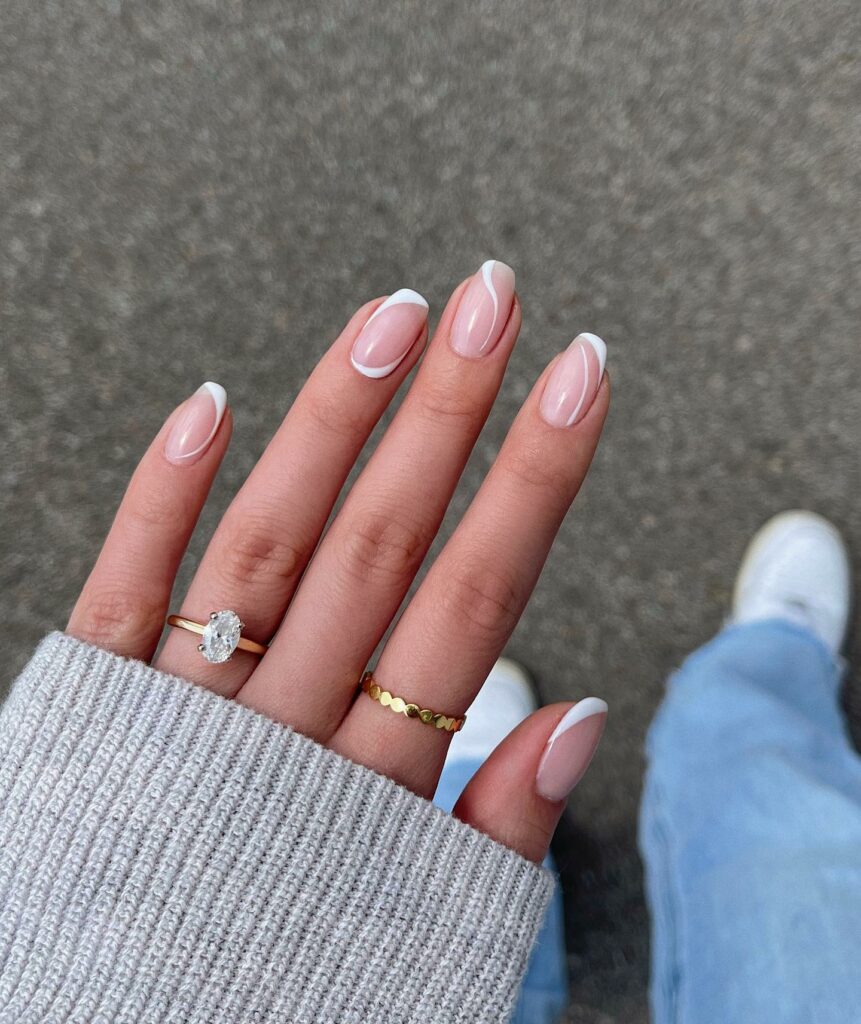 Discover 40 Short White Nail Designs for 2024 46 White Almond