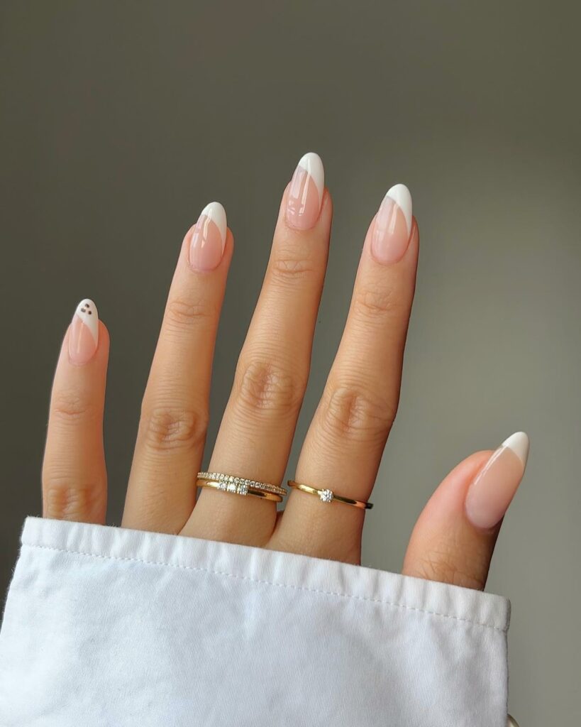 50 Latest Nude Nail Designs To Try In 2024 16 White Fresh Nude Nails