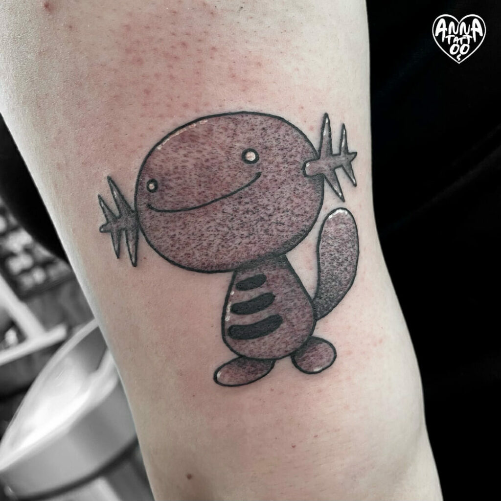 11+ Minimalist Pokemon Tattoo Ideas That Will Blow Your Mind 11 Whooper Minimalist Tattoo Ideas
