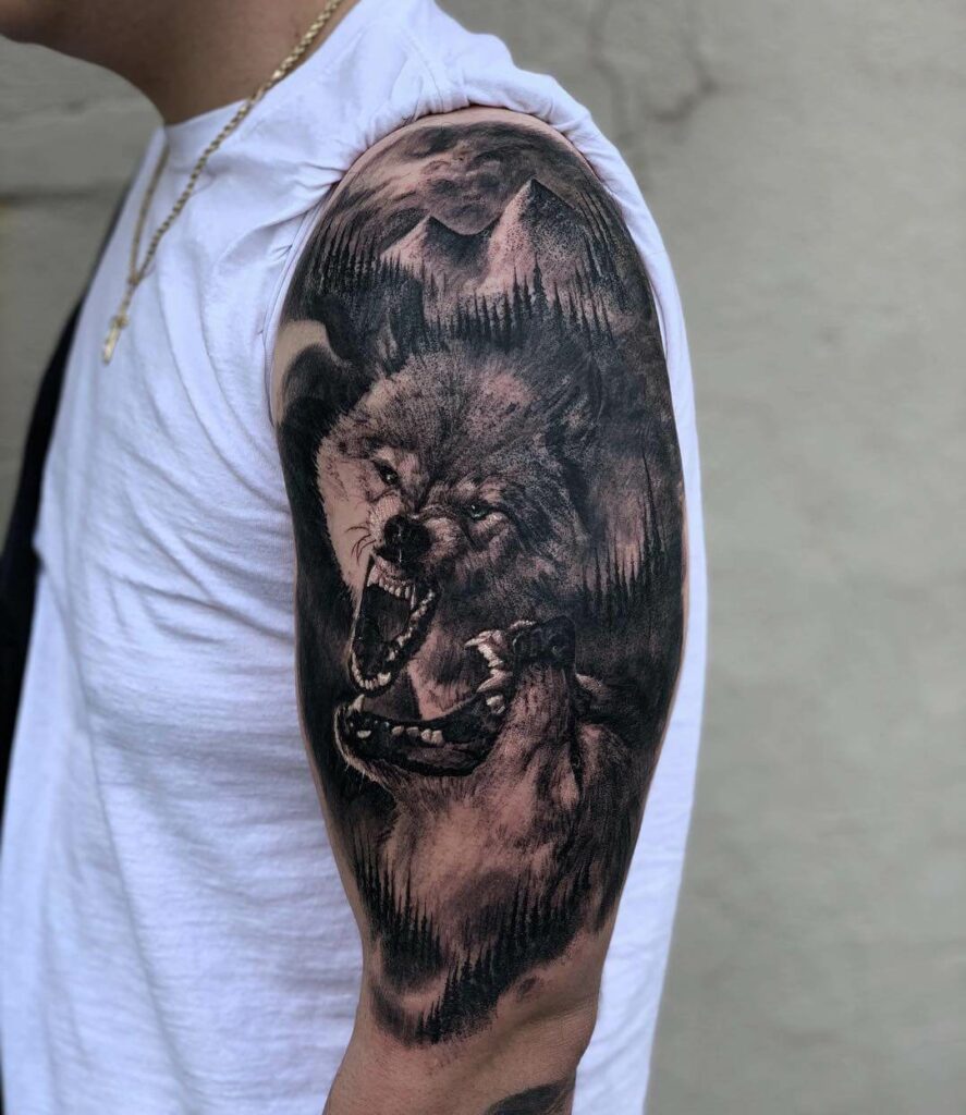 11+ Wolf Pack Tattoo Ideas You Have To See To Believe! 10 Wolf Pack Tattoo