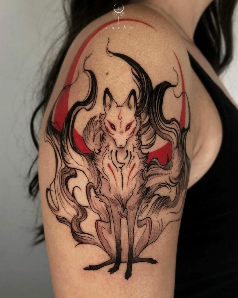 11+ Tattoo For Girls Ideas That Will Blow Your Mind! 19 Wolf Tattoo Design