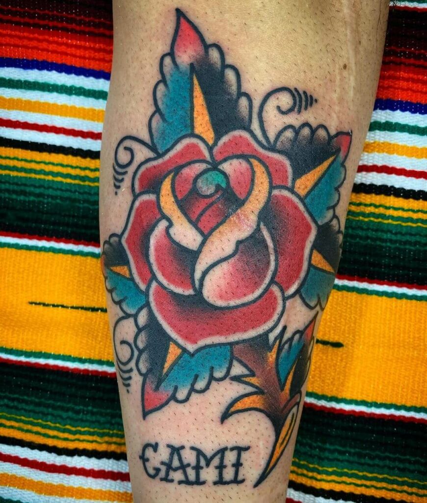 11+ One Word Tattoo Ideas That Will Blow Your Mind! 12 Word Tattoos With Rose
