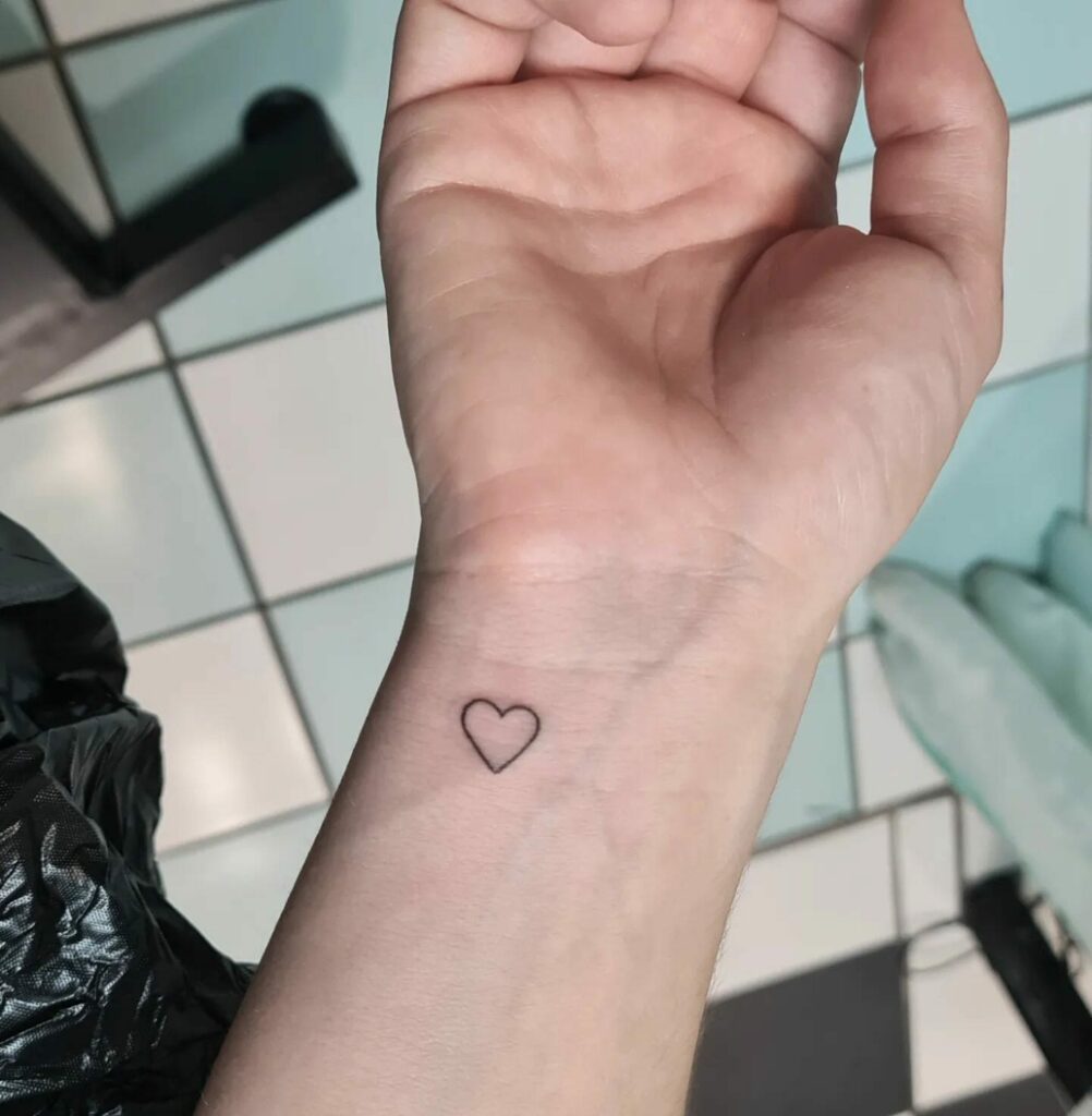 10+ Small Heart Tattoos Ideas That Will Blow Your Mind! 19 Wrist Small Heart Tattoos