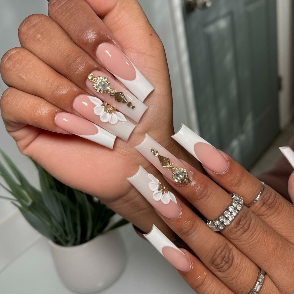 40 Tapered Square Nail Designs You'll Love! 19