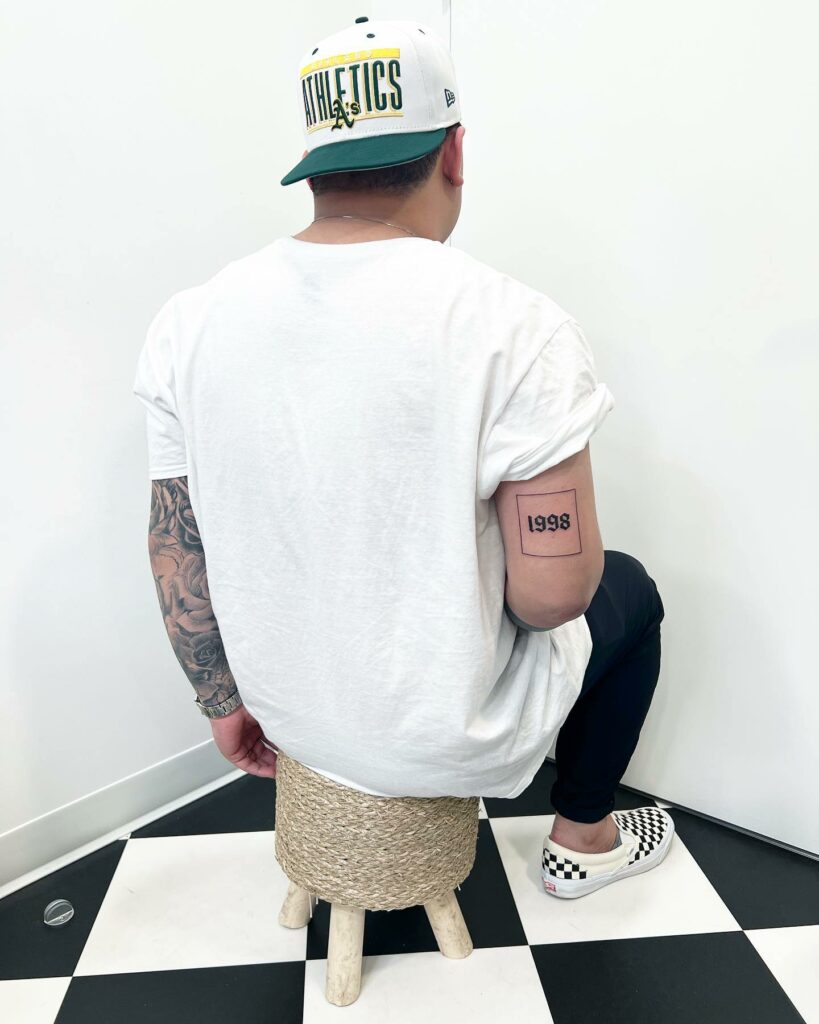 20+ Gothic Tattoo Number Fonts Ideas That Will Blow Your Mind! 11 Year Tattoo With Gothic Numbers