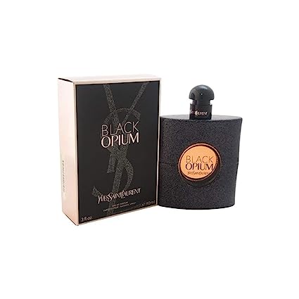 Yves Saint Laurent Eau De Parfum Spray for Women, Black Opium, 3 Ounce