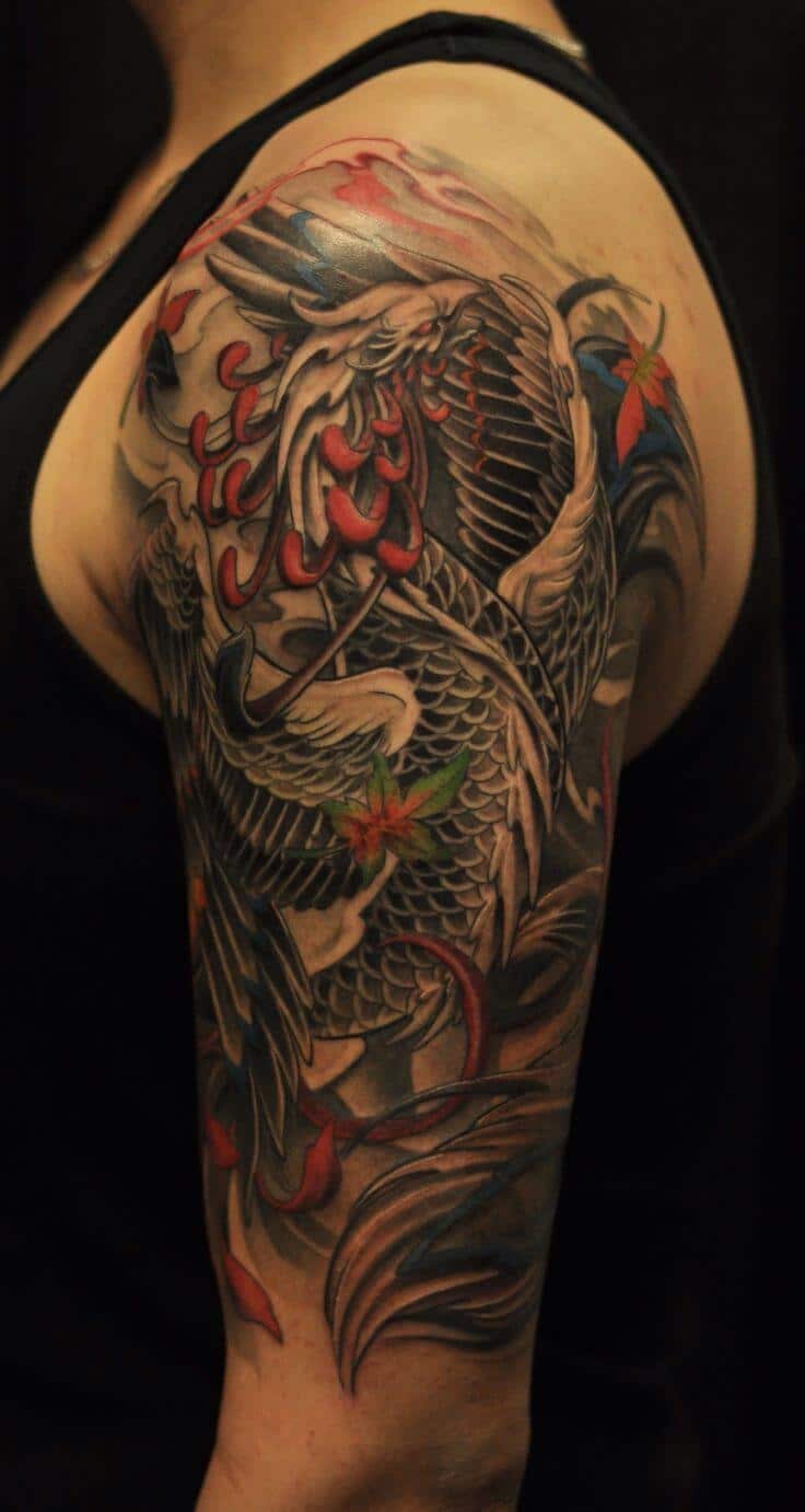 33 Latest Phoenix Tattoos To Inspire You In 2024! 22 Amazing Phoenix Half Sleeve Tattoo