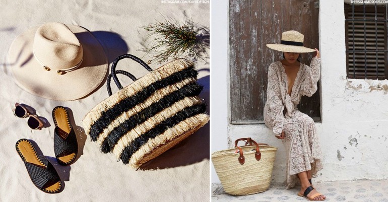 What to Wear to a Beach Party 44 beach party accessories - straw beach bag and straw beach hat