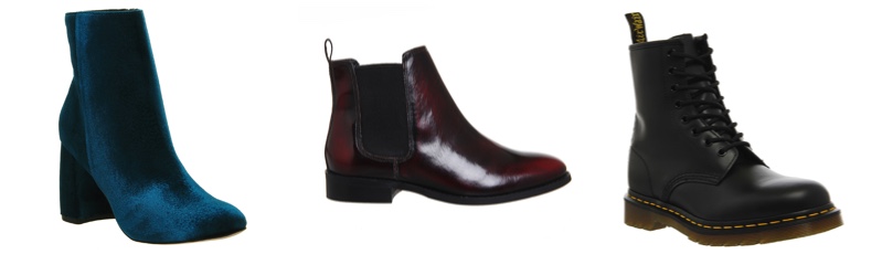 What Shoes to Wear with Skinny Jeans 17 boots-chelsea-platform-velvet-lace-up