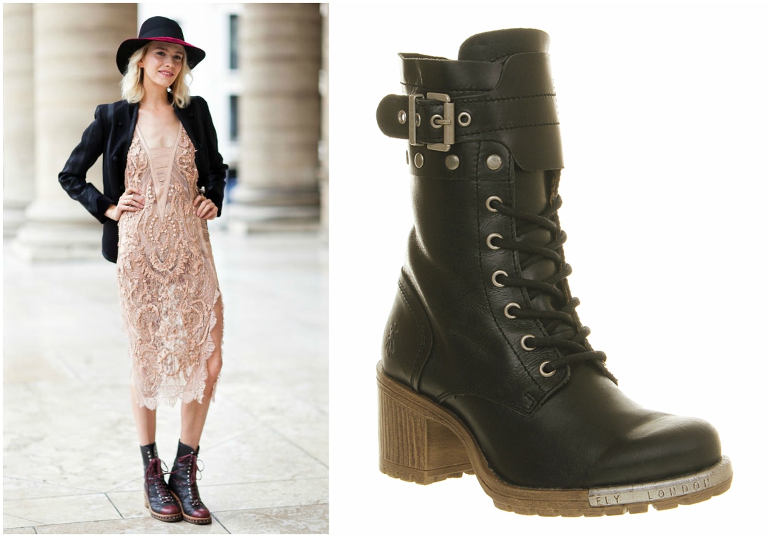 10 Easy Ways to Dress Down a Dress 30 boots-formal-dress-down