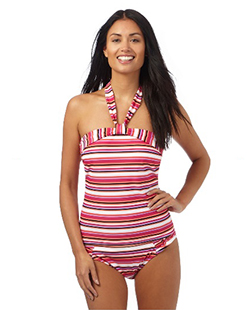 Debenhams Beach Collection Striped Tankini Top (£24) and Bottoms (£12) Debenhams Beach Collection Striped Tankini Top (£24) and Bottoms (£12)