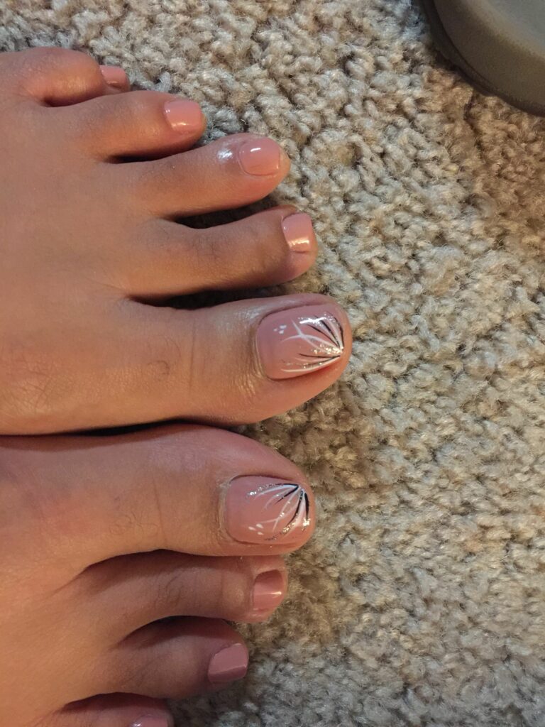 21 Latest Nude Pedicure Designs To Try In 2024! 19