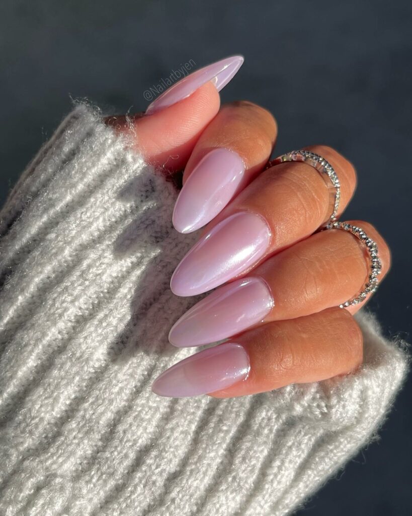 40 Latest New Year’s Nail Art Ideas To Try In 2024 19 glazed donut nails