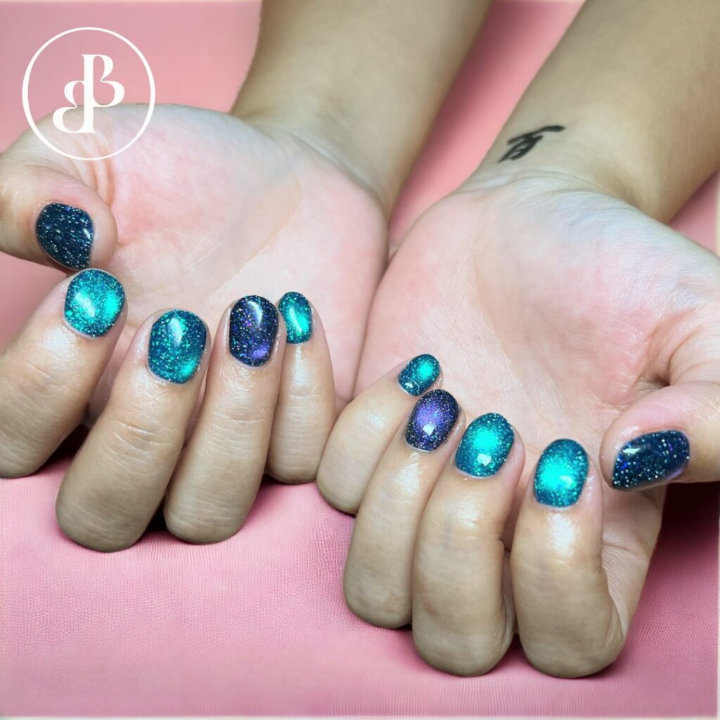 green ombre galaxy