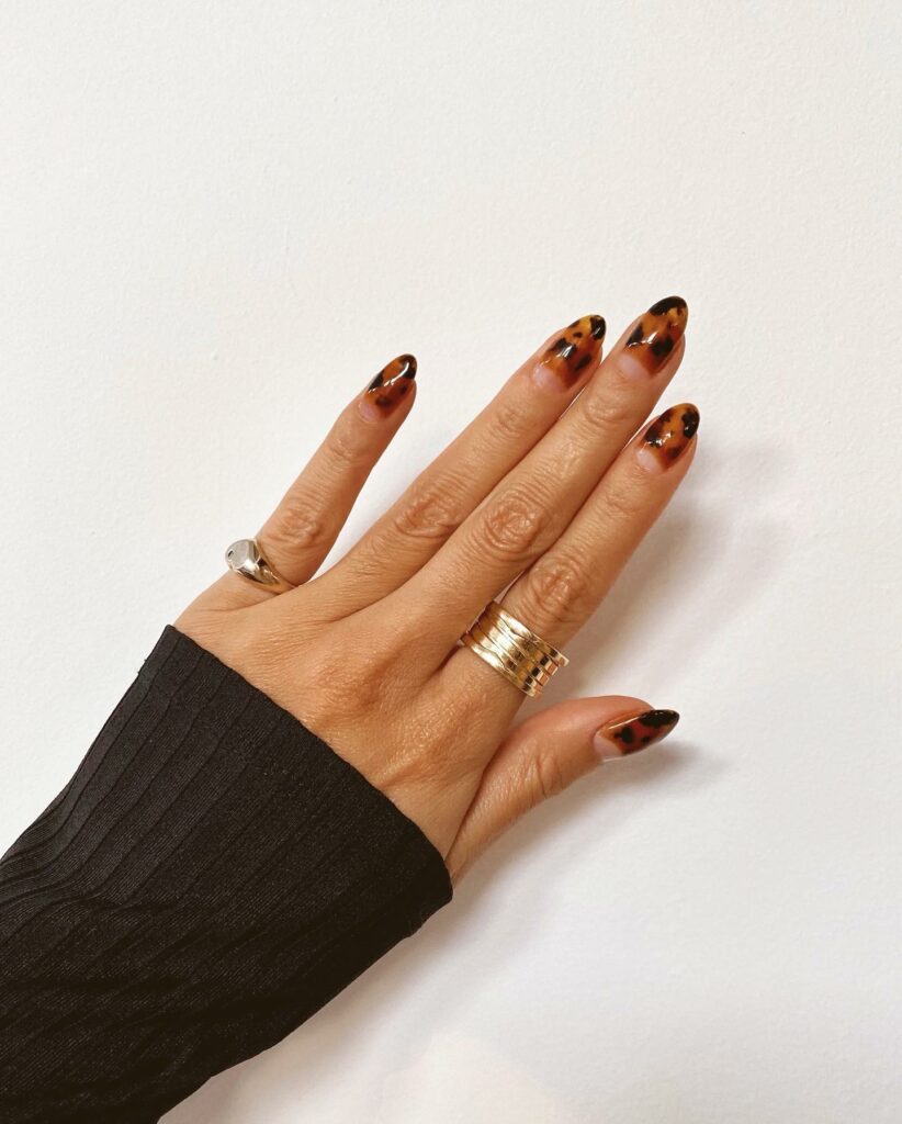 Trendy Half-Moon Nail Designs to Try in 2024 🌙 15 half moon eye nails