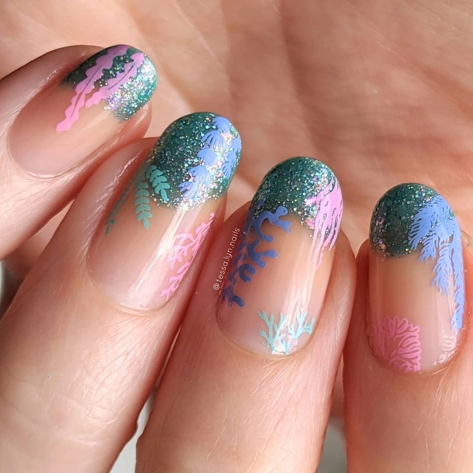 34 Latest Floral Nail Designs To Try In 2024! 53