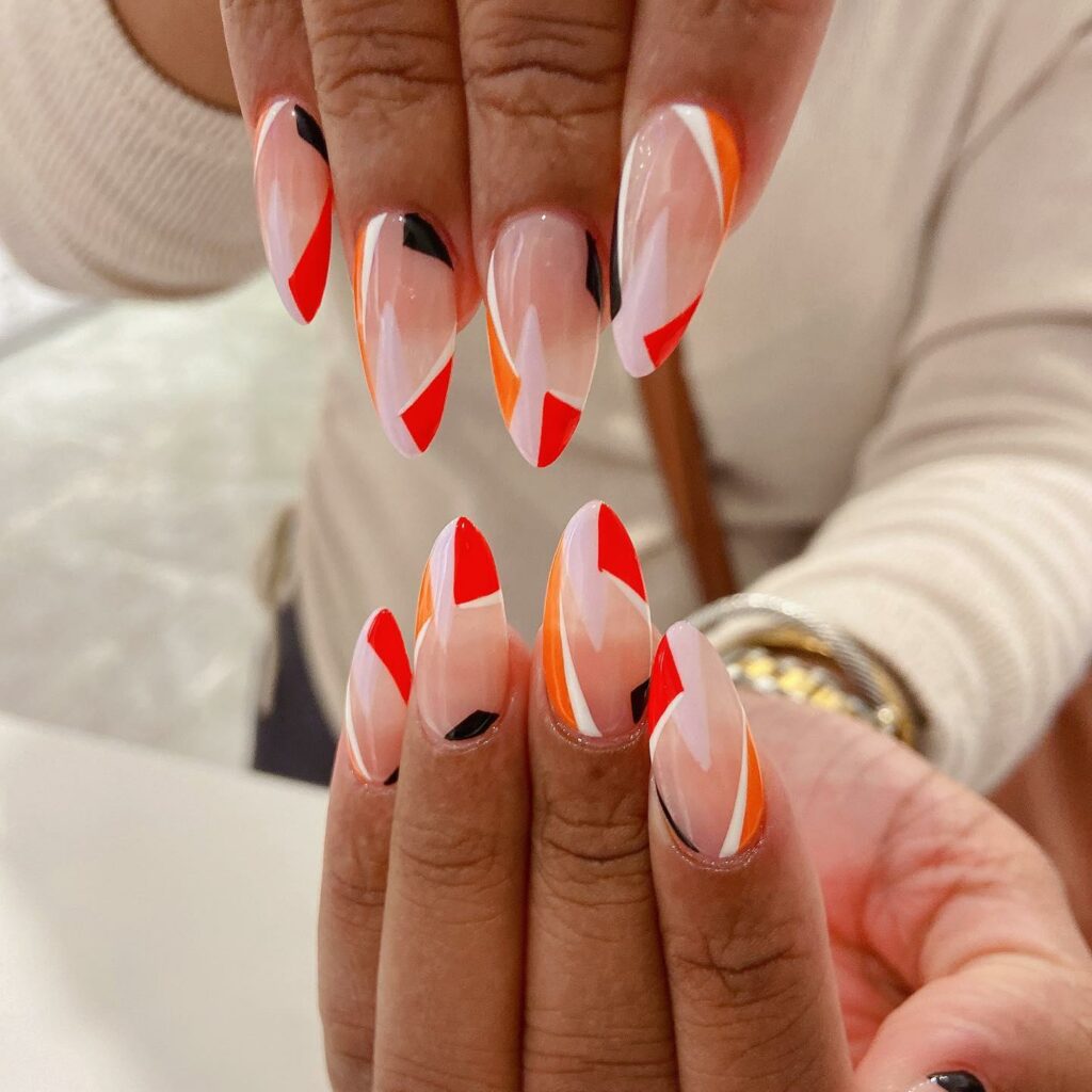 30 Latest Geometric Designs to Try In 2024! 20 Fusion of Colors and Patterns