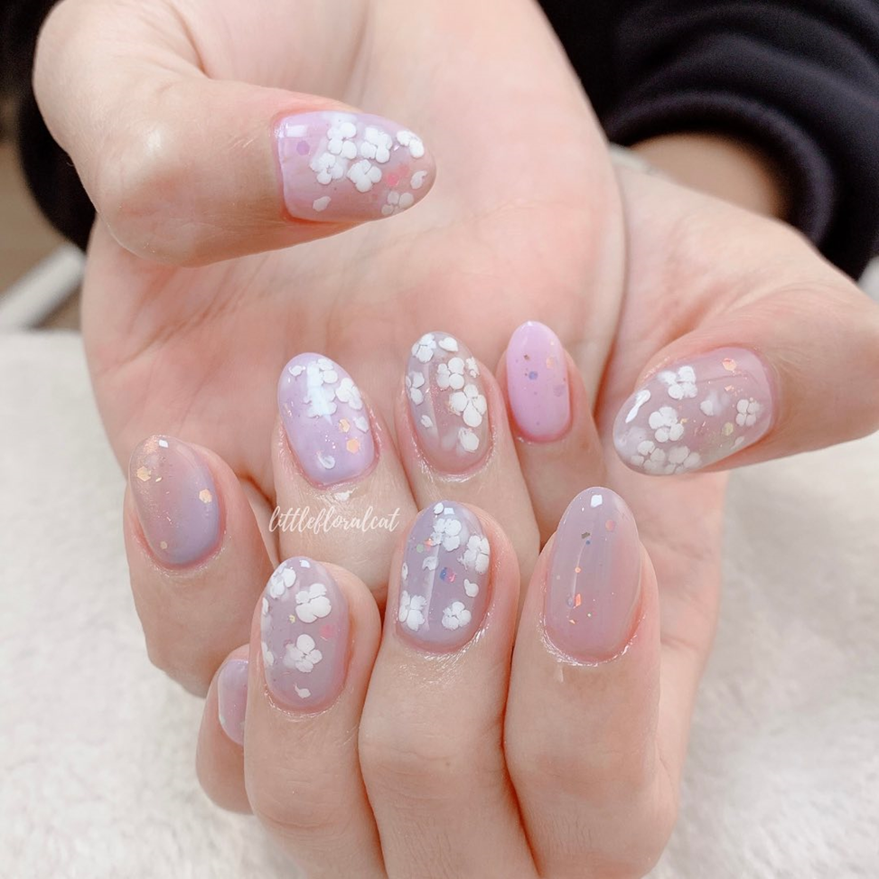 34 Latest Floral Nail Designs To Try In 2024! 34