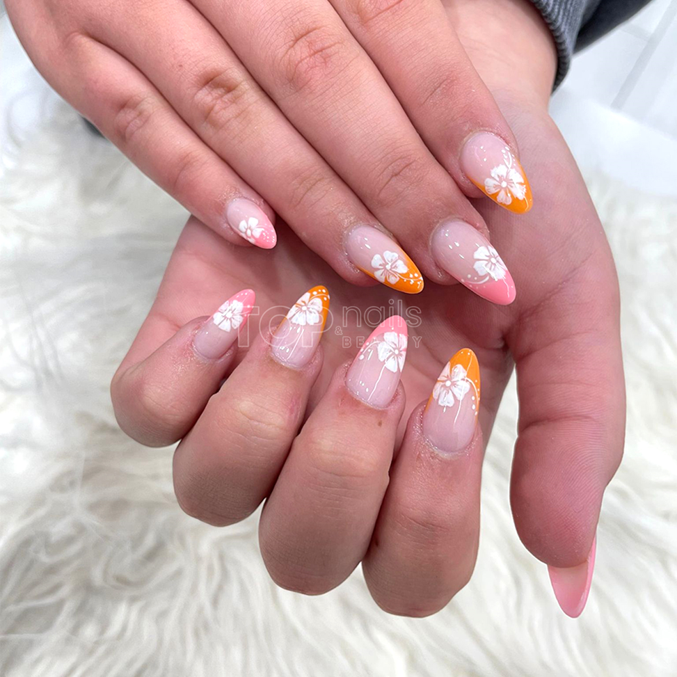 34 Latest Floral Nail Designs To Try In 2024! 37