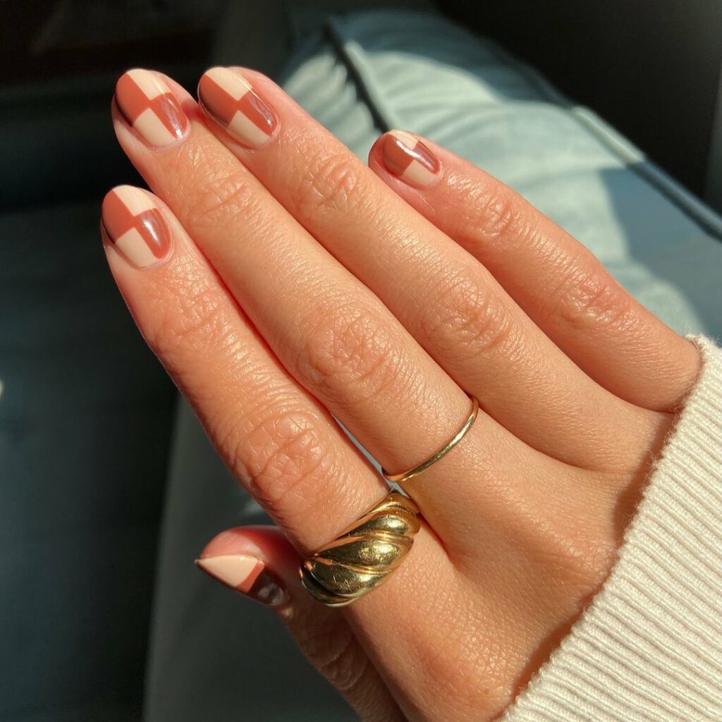39 Latest Chic Winter Nail Designs to Try in 2024! 21 Charcoal Grey Christmas Nails with a Festive Sparkle