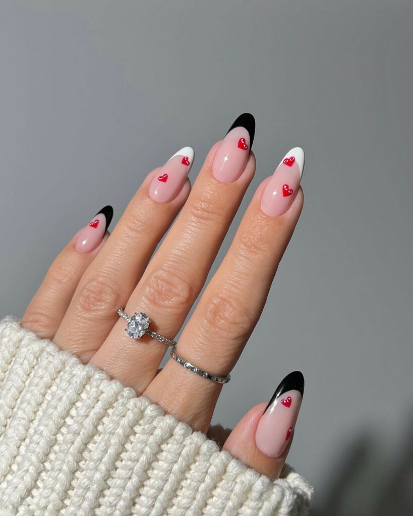 39 Latest Chic Winter Nail Designs to Try in 2024! 47 Charcoal Grey Christmas Nails with a Festive Sparkle