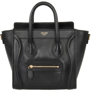 10 Easy Ways to Dress Down a Dress 26 Celine Black Leather Handbag