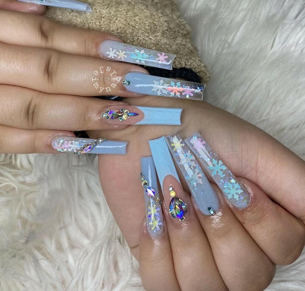 40 Latest New Year’s Nail Art Ideas To Try In 2024 36 Winter Nails