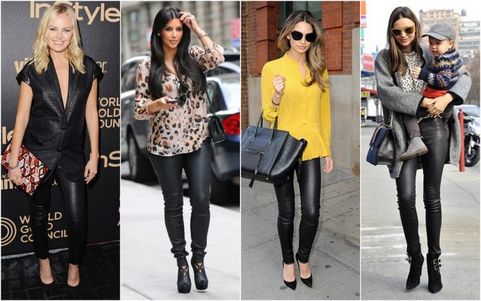 How To Wear Leather Pants - We Reveal the Killer Secrets You Need 21 women wearing leather pants