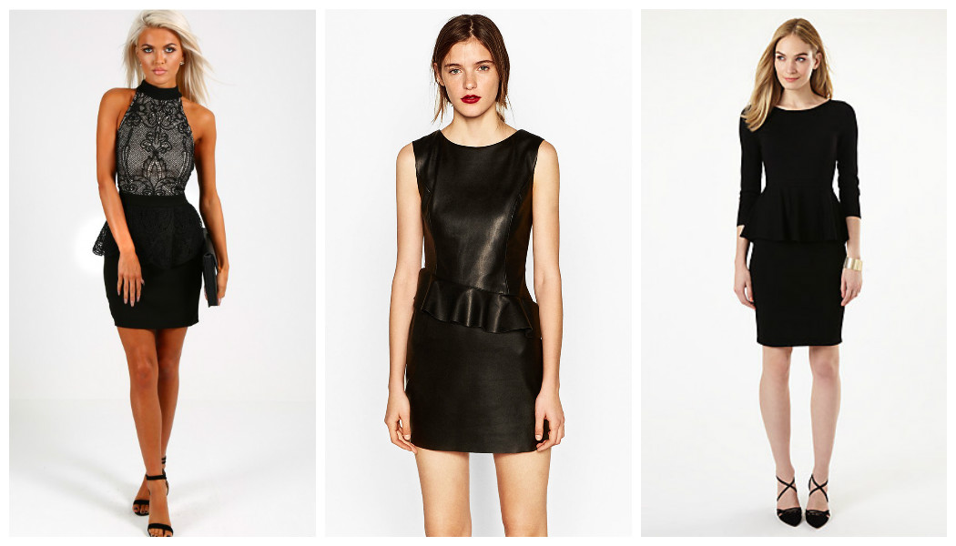 20 Of The Best Peplum Dresses 21 little-black-peplum-dresses