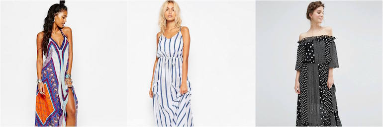 What to Wear to a Beach Party 41 Maxi dress outfit grid for beach party