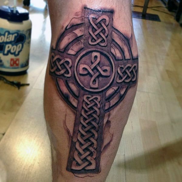33 Latest Cross Tattoos To Inspire You In 2024! 34 Celtic Leg Cross