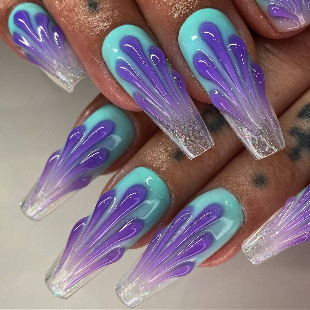 17 Latest Mermaid Nail Designs You Need To Try In 2024! 13