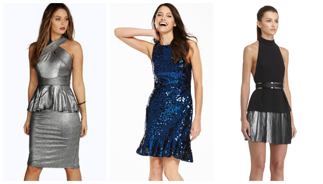 20 Of The Best Peplum Dresses 22 metallic-peplum-dresses