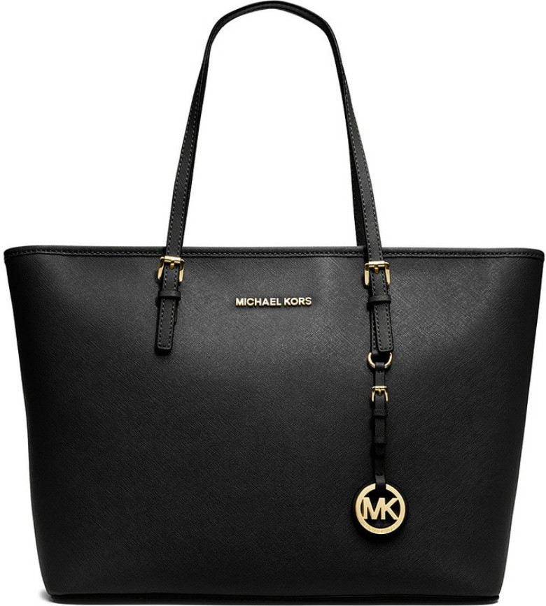 Michael Kors Jet Set Travel medium saffiano leather tote