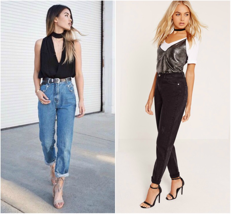15 of the Best Mom Jeans & How to Style Them 23 Mom jeans dressed up for a party