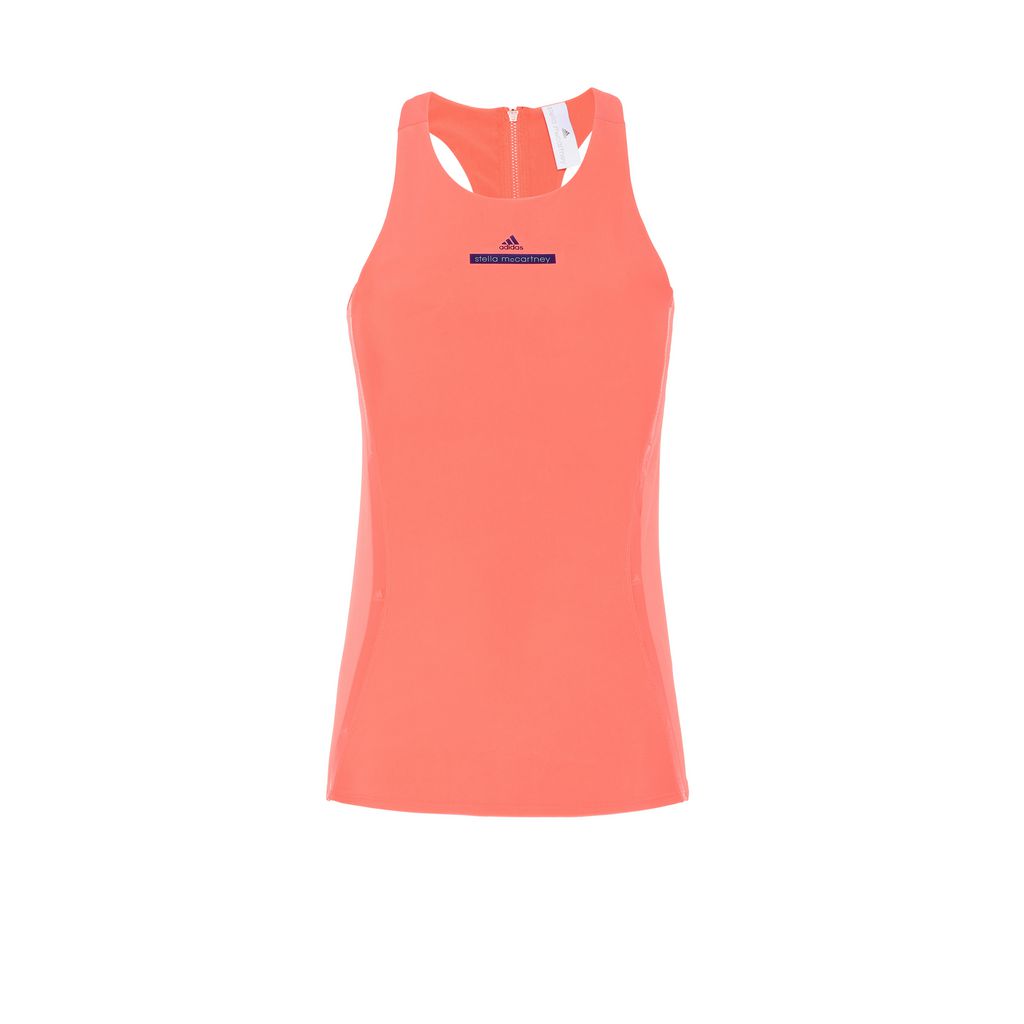 11 Amazing Activewear Brands You Need To Know About 18 orange run tank stella mccartney adidas