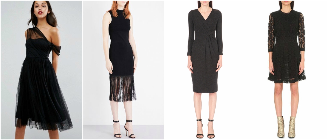 10 Easy Ways to Dress Down a Dress 40 outfit-grid-lbd-casual-formal
