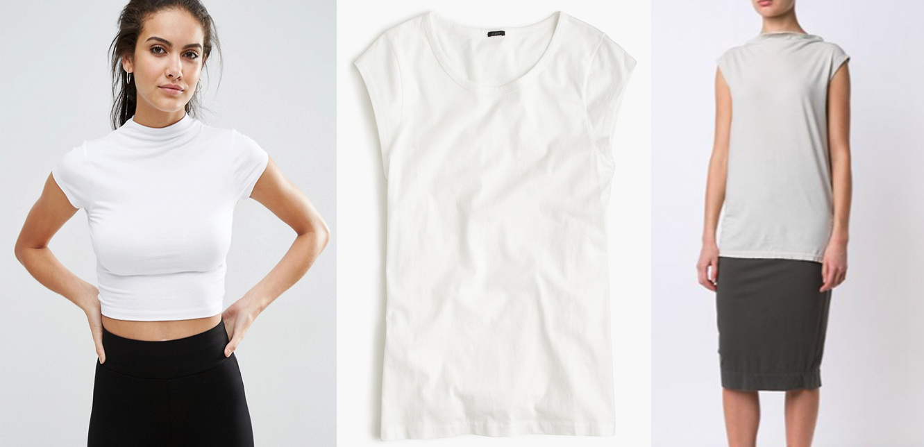 The Top 10 Best White T-shirts For Women 18 outfit grid white t shirts cap sleeves women fashion