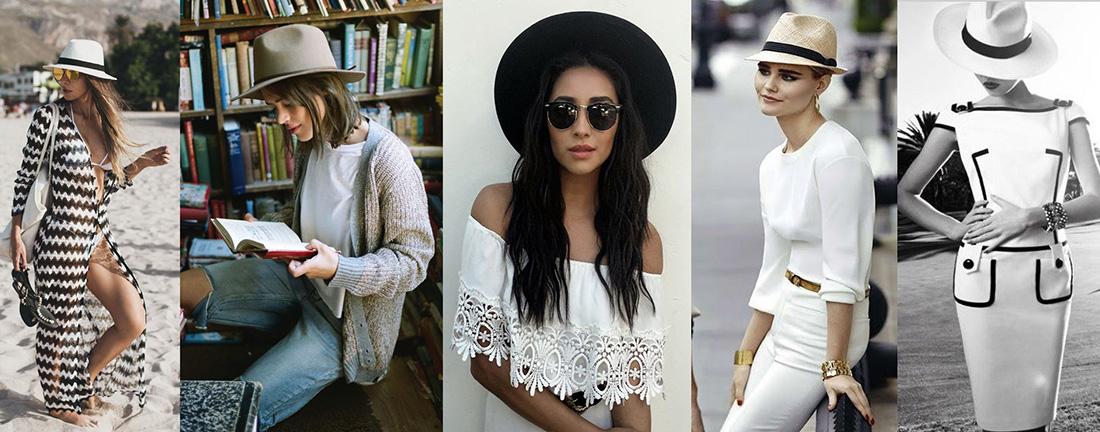 Tips On How To Wear Fedora Hats For Women 11 outfit grid women fedora hat what to wear casual formal