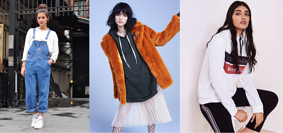 How To Wear Oversized Sweaters - Top Style Tips 18 outfit grid womens oversized sweatshirt sweater style