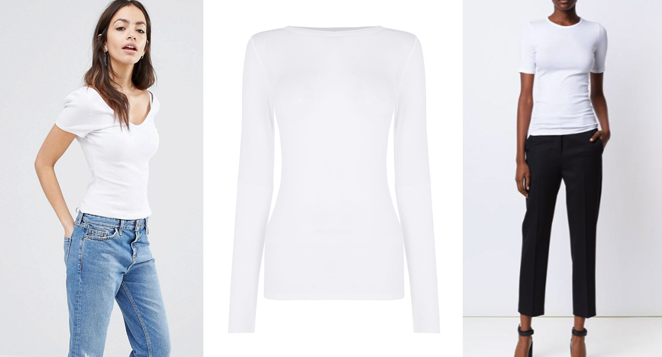 The Top 10 Best White T-shirts For Women 13 outfit grid womens white fitted t shirts fashion style