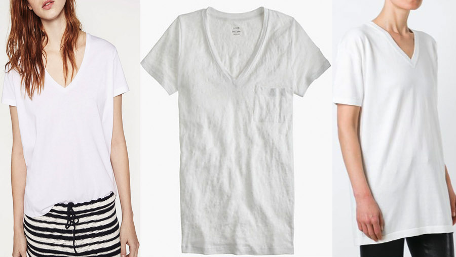 The Top 10 Best White T-shirts For Women 11 outfit grid womens white t-shirts v neck style fashion